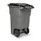 Toter Toter 64 Gal. Trash Can Graystone with Quiet Wheels and Lid ANA64 - alternate 2